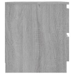 vidaXL Noptiere, 2 buc., gri sonoma, 50x39x43,5 cm, lemn prelucrat vidaXL Noptiere, 2 buc., gri sonoma, 50x39x43,5 cm, lemn prelucrat