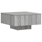 vidaXL Măsuță de cafea, gri sonoma, 60x60x31,5 cm, lemn prelucrat vidaXL Măsuță de cafea, gri sonoma, 60x60x31,5 cm, lemn prelucrat
