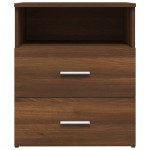vidaXL Noptiere, 2 buc., stejar maro, 50x32x60 cm vidaXL Noptiere, 2 buc., stejar maro, 50x32x60 cm