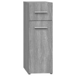 vidaXL Dulap de farmacie, sonoma gri, 20x45,5x60 cm, lemn prelucrat