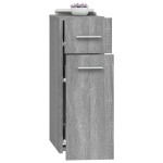 vidaXL Dulap de farmacie, sonoma gri, 20x45,5x60 cm, lemn prelucrat