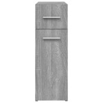 vidaXL Dulap de farmacie, sonoma gri, 20x45,5x60 cm, lemn prelucrat