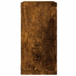 vidaXL Rafturi cuburi de perete 2 buc Stejar afumat 30x15x30 cm vidaXL Rafturi cuburi de perete 2 buc Stejar afumat 30x15x30 cm