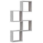 vidaXL Rafturi cuburi de perete 4 buc Gri Sonoma 30x15x30 cm vidaXL Rafturi cuburi de perete 4 buc Gri Sonoma 30x15x30 cm