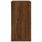 vidaXL Rafturi cub de perete 2 buc Stejar maro 30x15x30 cm vidaXL Rafturi cub de perete 2 buc Stejar maro 30x15x30 cm