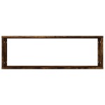 vidaXL Rafturi de perete cub, 4 buc. stejar fumuriu 80x15x26,5 cm lemn