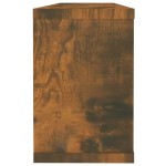 vidaXL Rafturi de perete cub, 6 buc., stejar fumuriu 60x15x23 cm, lemn vidaXL Rafturi de perete cub, 6 buc., stejar fumuriu 60x15x23 cm, lemn