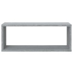 vidaXL Rafturi de perete cub, 6 buc., gri sonoma, 60x15x23 cm, lemn