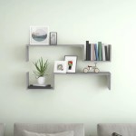 vidaXL Rafturi colț perete 2 buc sonoma gri 100x15x20cm lemn prelucrat vidaXL Rafturi colț perete 2 buc sonoma gri 100x15x20cm lemn prelucrat
