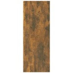 vidaXL Măsuță consolă, stejar fumuriu, 78x30x80 cm, lemn prelucrat vidaXL Măsuță consolă, stejar fumuriu, 78x30x80 cm, lemn prelucrat