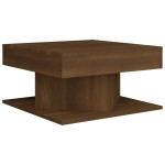 vidaXL Măsuță de cafea, stejar maro, 57x57x30 cm, lemn prelucrat vidaXL Măsuță de cafea, stejar maro, 57x57x30 cm, lemn prelucrat