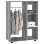 vidaXL Șifonier, gri sonoma, 80x40x110 cm, lemn prelucrat vidaXL Șifonier, gri sonoma, 80x40x110 cm, lemn prelucrat
