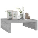 vidaXL Măsuță de cafea, gri sonoma, 100x100x35 cm, lemn prelucrat vidaXL Măsuță de cafea, gri sonoma, 100x100x35 cm, lemn prelucrat