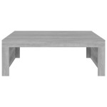 vidaXL Măsuță de cafea, gri sonoma, 100x100x35 cm, lemn prelucrat vidaXL Măsuță de cafea, gri sonoma, 100x100x35 cm, lemn prelucrat