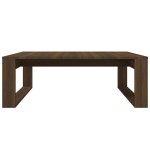 vidaXL Măsuță de cafea, stejar maro, 100x100x35 cm, lemn prelucrat vidaXL Măsuță de cafea, stejar maro, 100x100x35 cm, lemn prelucrat