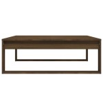 vidaXL Măsuță de cafea, stejar maro, 100x100x35 cm, lemn prelucrat vidaXL Măsuță de cafea, stejar maro, 100x100x35 cm, lemn prelucrat