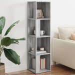 vidaXL Dulap colțar, gri sonoma, 33x33x132 cm, lemn prelucrat vidaXL Dulap colțar, gri sonoma, 33x33x132 cm, lemn prelucrat