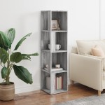 vidaXL Dulap colțar, gri sonoma, 33x33x132 cm, lemn prelucrat vidaXL Dulap colțar, gri sonoma, 33x33x132 cm, lemn prelucrat