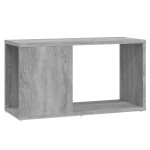 vidaXL Comodă TV, gri sonoma, 60x24x32 cm , lemn compozit vidaXL Comodă TV, gri sonoma, 60x24x32 cm , lemn compozit
