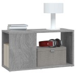vidaXL Comodă TV, gri sonoma, 60x24x32 cm , lemn compozit vidaXL Comodă TV, gri sonoma, 60x24x32 cm , lemn compozit