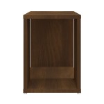 vidaXL Comodă TV, stejar maro, 60x24x32 cm, lemn compozit vidaXL Comodă TV, stejar maro, 60x24x32 cm, lemn compozit