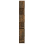 vidaXL Bibliotecă/Separator de cameră, stejar fumuriu, 60x24x186 cm vidaXL Bibliotecă/Separator de cameră, stejar fumuriu, 60x24x186 cm