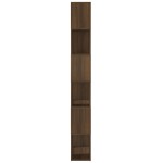 vidaXL Bibliotecă/Separator de cameră, stejar maro, 60x24x186 cm vidaXL Bibliotecă/Separator de cameră, stejar maro, 60x24x186 cm