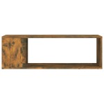 vidaXL Comodă TV, stejar fumuriu, 100x24x32 cm, lemn prelucrat vidaXL Comodă TV, stejar fumuriu, 100x24x32 cm, lemn prelucrat