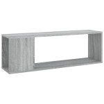 vidaXL Comodă TV, sonoma gri, 100x24x32 cm, lemn prelucrat vidaXL Comodă TV, sonoma gri, 100x24x32 cm, lemn prelucrat