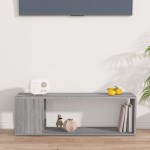 vidaXL Comodă TV, sonoma gri, 100x24x32 cm, lemn prelucrat vidaXL Comodă TV, sonoma gri, 100x24x32 cm, lemn prelucrat