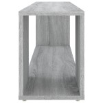 vidaXL Comodă TV, sonoma gri, 100x24x32 cm, lemn prelucrat vidaXL Comodă TV, sonoma gri, 100x24x32 cm, lemn prelucrat
