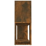 vidaXL Bibliotecă, stejar fumuriu, 100x24x63 cm, lemn prelucrat vidaXL Bibliotecă, stejar fumuriu, 100x24x63 cm, lemn prelucrat