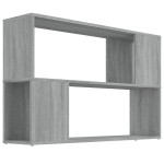 vidaXL Bibliotecă, gri sonoma, 100x24x63 cm, lemn prelucrat vidaXL Bibliotecă, gri sonoma, 100x24x63 cm, lemn prelucrat
