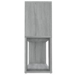 vidaXL Bibliotecă, gri sonoma, 100x24x63 cm, lemn prelucrat vidaXL Bibliotecă, gri sonoma, 100x24x63 cm, lemn prelucrat