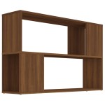 vidaXL Bibliotecă, stejar maro, 100x24x63 cm, lemn prelucrat