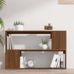 vidaXL Bibliotecă, stejar maro, 100x24x63 cm, lemn prelucrat