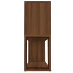 vidaXL Bibliotecă, stejar maro, 100x24x63 cm, lemn prelucrat