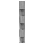 vidaXL Bibliotecă/Separator, gri sonoma, 80x24x192 cm, lemn prelucrat vidaXL Bibliotecă/Separator, gri sonoma, 80x24x192 cm, lemn prelucrat