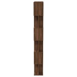 vidaXL Bibliotecă/Separator, stejar maro, 80x24x192 cm, lemn prelucrat vidaXL Bibliotecă/Separator, stejar maro, 80x24x192 cm, lemn prelucrat