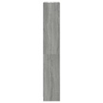 vidaXL Bibliotecă cu 4 niveluri gri sonoma 40x24x143 cm lemn compozit vidaXL Bibliotecă cu 4 niveluri gri sonoma 40x24x143 cm lemn compozit