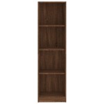 vidaXL Bibliotecă cu 4 niveluri stejar maro 40x24x143 cm lemn compozit vidaXL Bibliotecă cu 4 niveluri stejar maro 40x24x143 cm lemn compozit