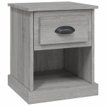 vidaXL Noptieră, gri sonoma, 39x39x47,5 cm, lemn prelucrat