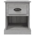 vidaXL Noptieră, gri sonoma, 39x39x47,5 cm, lemn prelucrat