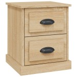 vidaXL Noptieră, stejar sonoma, 39x39x47,5 cm, lemn prelucrat vidaXL Noptieră, stejar sonoma, 39x39x47,5 cm, lemn prelucrat