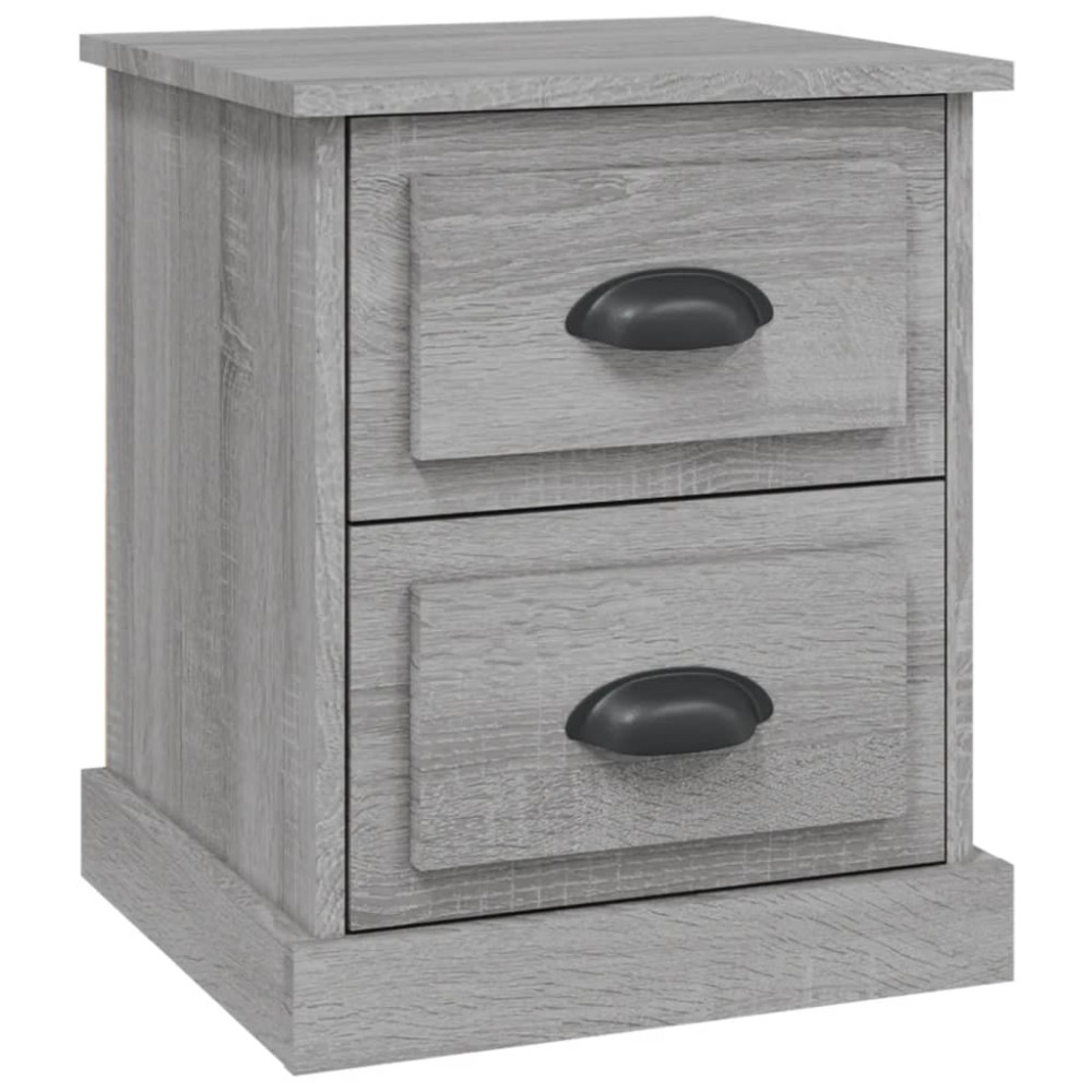 vidaXL Noptieră, gri sonoma, 39x39x47,5 cm, lemn prelucrat