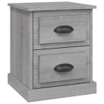 vidaXL Noptieră, gri sonoma, 39x39x47,5 cm, lemn prelucrat