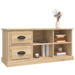 vidaXL Comodă TV, stejar sonoma, 102x35,5x47,5 cm, lemn prelucrat