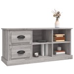 vidaXL Comodă TV, gri sonoma, 102x35,5x47,5 cm, lemn prelucrat vidaXL Comodă TV, gri sonoma, 102x35,5x47,5 cm, lemn prelucrat