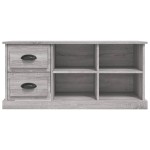 vidaXL Comodă TV, gri sonoma, 102x35,5x47,5 cm, lemn prelucrat vidaXL Comodă TV, gri sonoma, 102x35,5x47,5 cm, lemn prelucrat