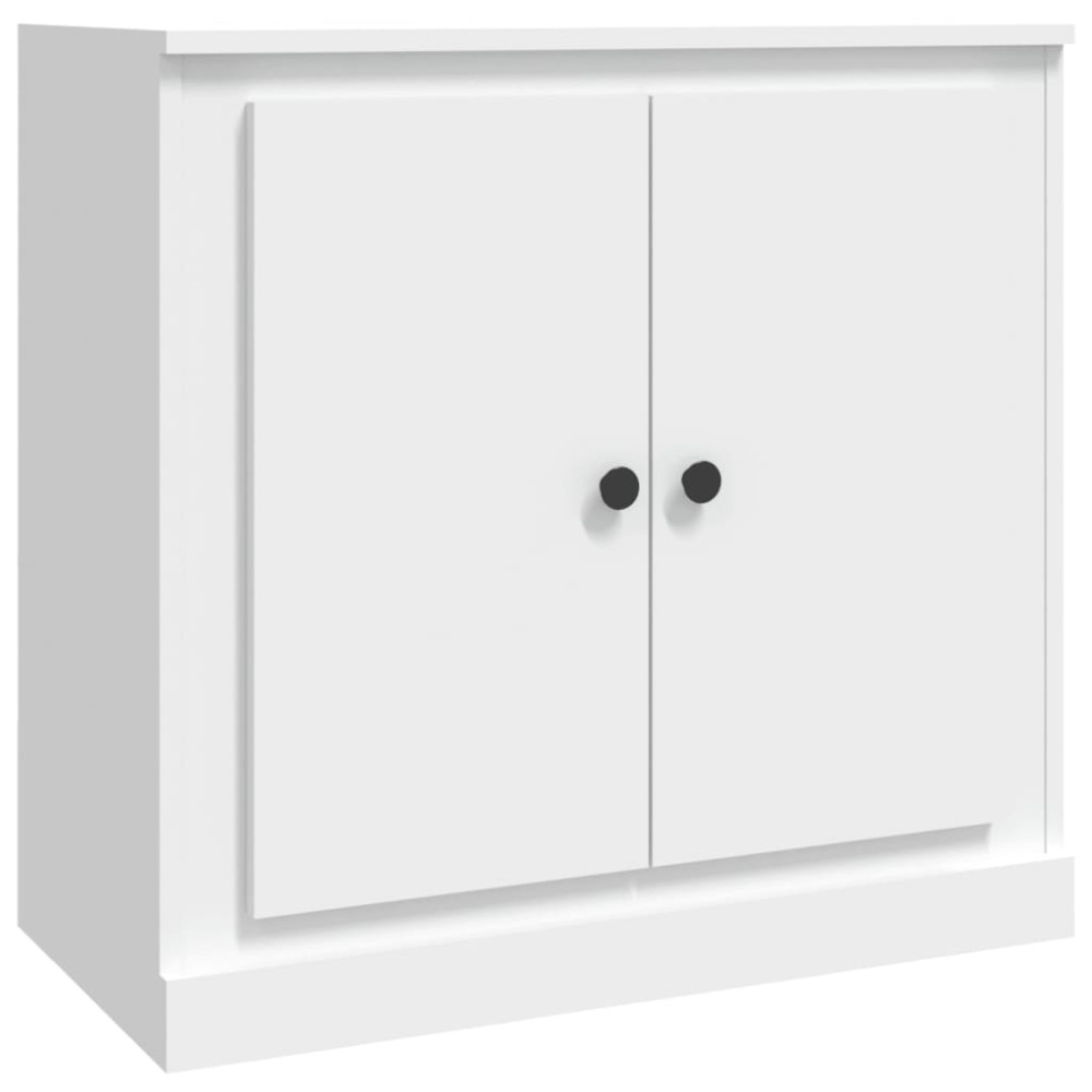 vidaXL Servantă, alb, 70x35,5x67,5 cm, lemn prelucrat